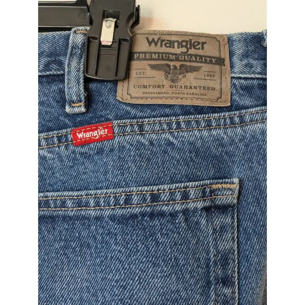 Wrangler Denim Men's Light Blue Jeans Size 40x30 Pants Rn 130273
